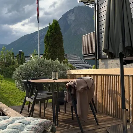 Centrally Located In Loen With Private Terrace Стрюн